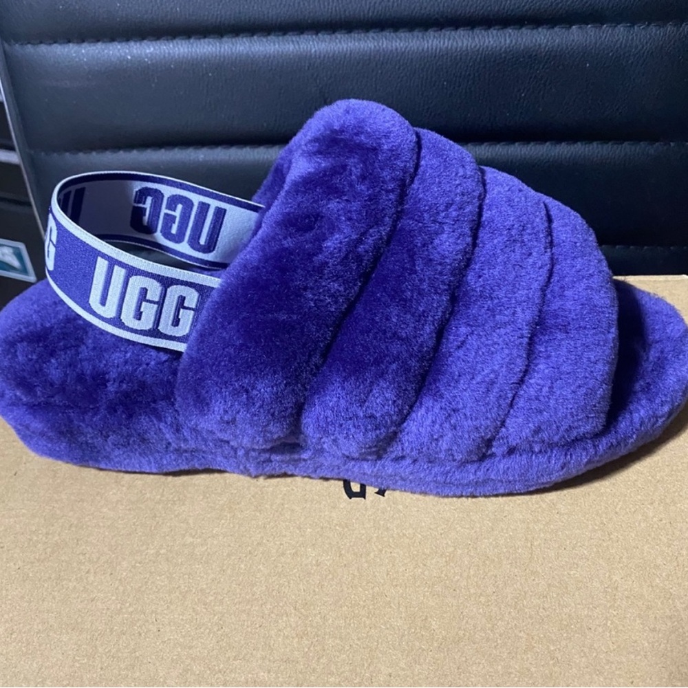 Ugg slippers used size 8 purple